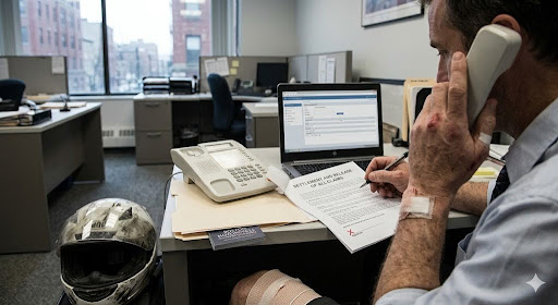What Riders Get Wrong About Settling Fast After a Crash